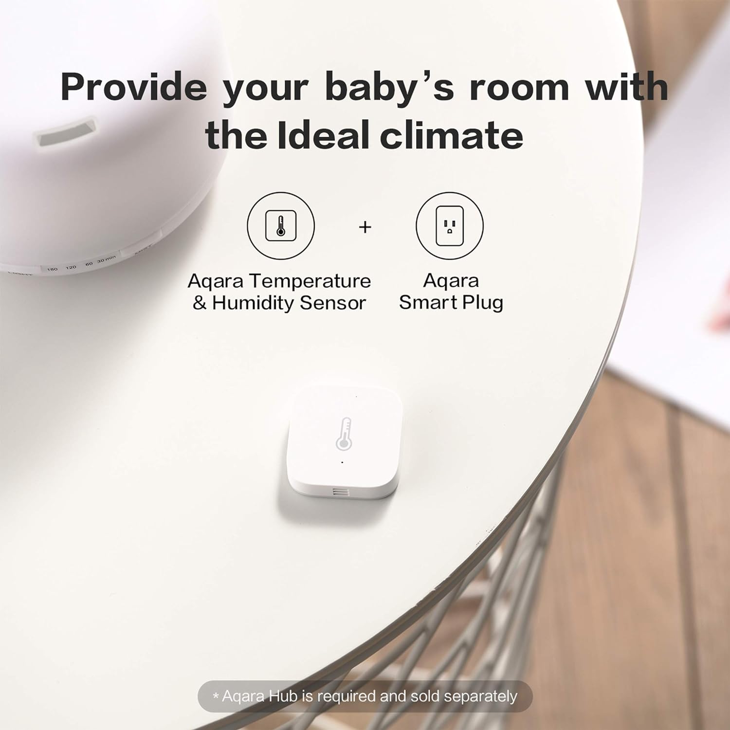 Aqara Door and Window Sensor P2, Matter Over Thread, Requires Thread Border Router, Contact Sensor with Remote Alarm and Local Automation, Supports Apple Home, Google Home, Alexa and SmartThings