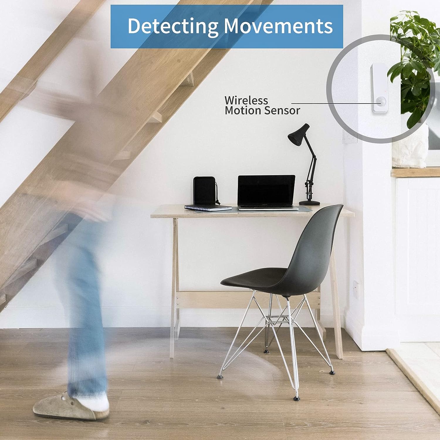 THIRDREALITY Zigbee Motion Sensor, Zigbee Hub Required, Pet Friendly, Works with Home Assistant, SmartThings or Echo Devices with Build-in Zigbee hub
