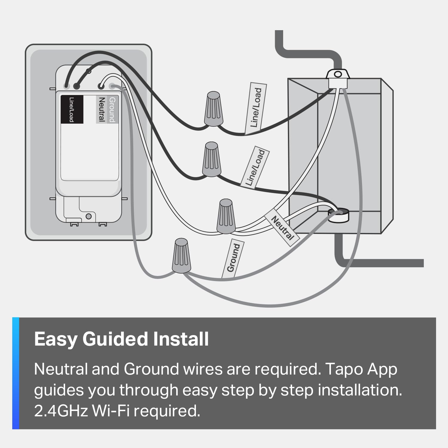 TP-Link‘s 1st Matter Smart Dimmer Switch: Voice Control w/Siri, Alexa  Google Assistant | UL Certified | Timer  Schedule | Easy Guided Install | Neutral Wire Required | Single Pole | Tapo S505D