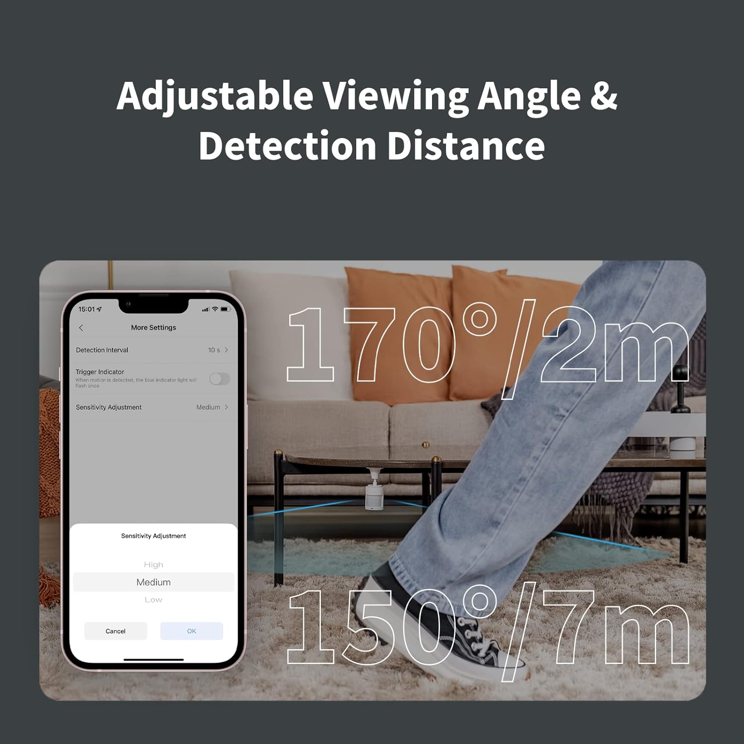 [Upgraded Version] Aqara Motion Sensor P1, Requires AQARA HUB, 5-Year Battery Life, Configurable Detection Timeout, for Alert System and Automations, Compatible with HomeKit, Alexa, IFTTT