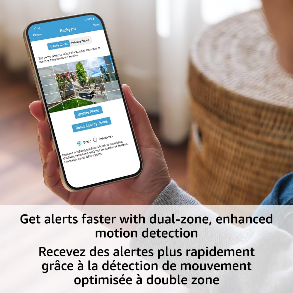 All-New Blink Outdoor 4 (4th Gen) – Wire-free smart security camera, two-year battery life, two-way audio, HD live view, enhanced motion detection, Works with Alexa – 6 camera system