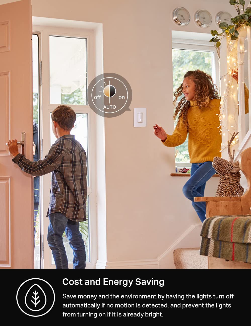 Kasa Smart Light Switch HS200, Single Pole, Needs Neutral Wire, 2.4GHz Wi-Fi Light Switch Works with Alexa and Google Home, UL Certified, No Hub Required, White ( Packaging May Vary )