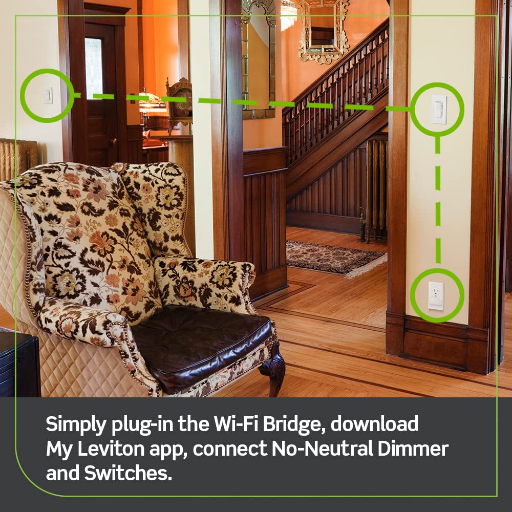 Leviton DNKIT-1RW No Neutral Kit, White