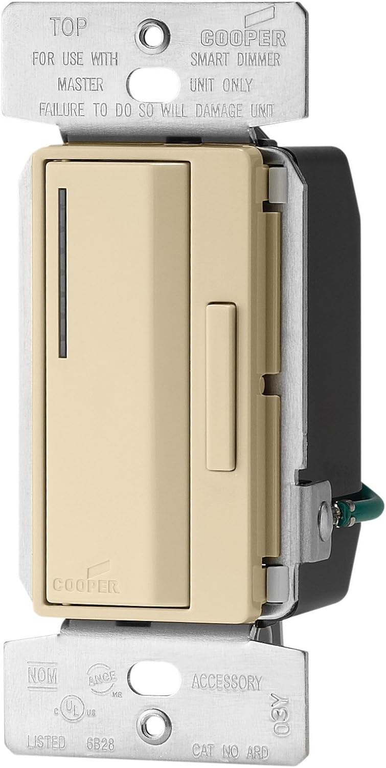 Eaton ARD-W ACCELL Smart Dimmer Multi-Location Accessory with 10-Second Delay, White