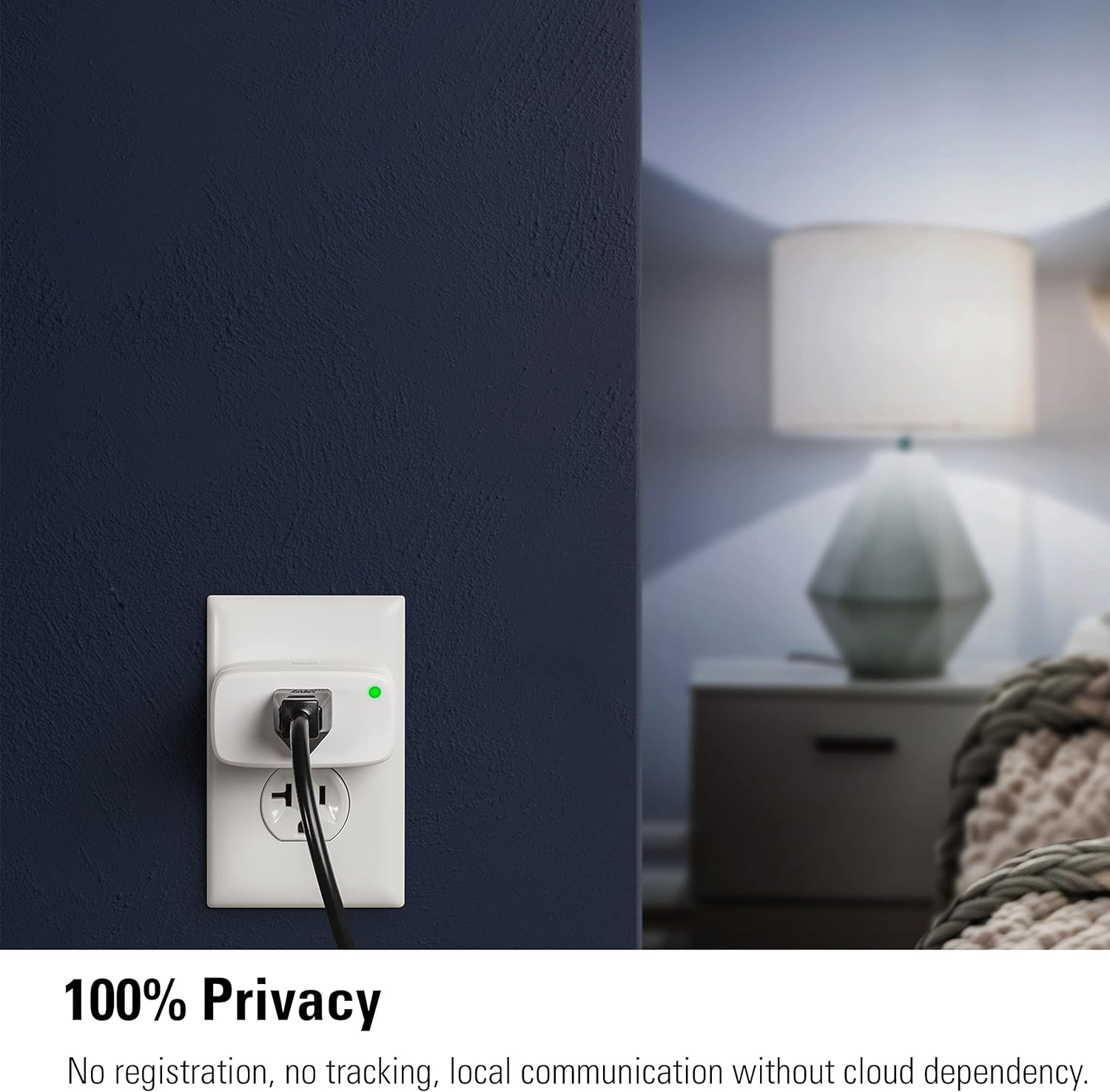 Eve Energy (Matter) - Smart Plug, App and Voice Control, 100% Privacy, Matter Over Thread, Works with Apple Home, Alexa, Google Home, SmartThings