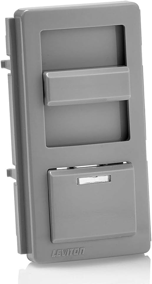 Leviton IPKIT-G Color Change Kits for IllumaTech Dimmer (Gray)